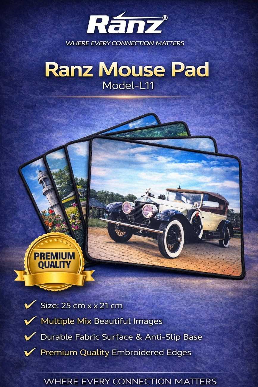 Ranz Designer Mouse Pad Model-L11 - Smart Computer Accessories
